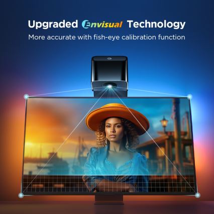 Govee - TV baggrundslys 3 Lite TV 55-65" SMART LED baggrundslys RGBICW Wi-Fi IP67