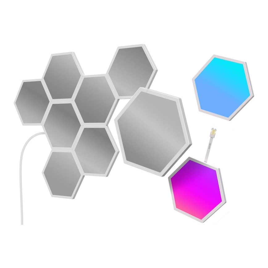 Govee - Udvidelsessæt 2x LED panel m. RGB-farver dæmpbart LED/7,2W/230V Wi-Fi