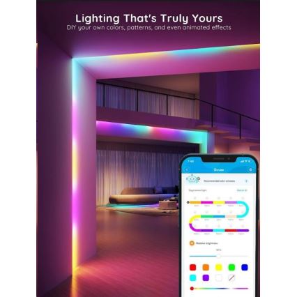 Govee - Wi-Fi RGBIC PRO Smart LED strip 10 m