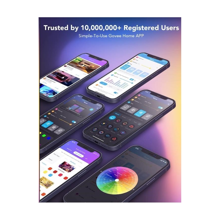 Govee - Wi-Fi RGBIC PRO Smart LED strip 10 m