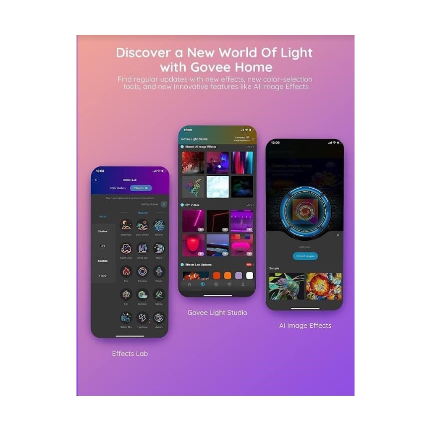 Govee - Wi-Fi RGBIC PRO Smart LED strip 10 m
