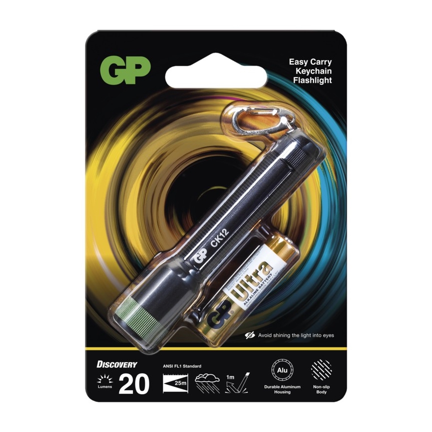 GP LED Lommelygte DISCOVERY CK12 LED/1xAAA