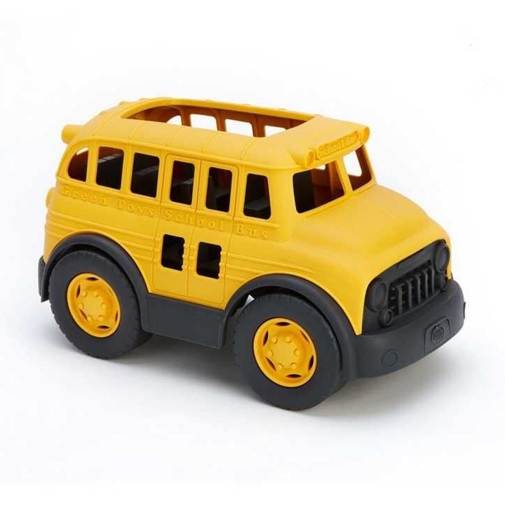 Green Toys - Skolebus gul/sort