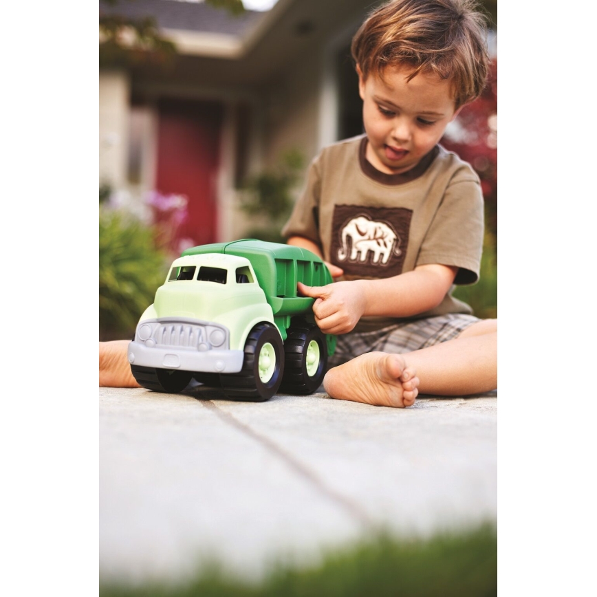 Green Toys - Skraldebil grøn