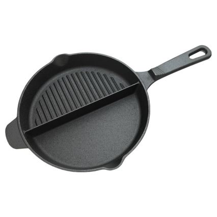 Grillpande med two compartments 25 cm
