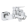 GROHE 1018720000 - DICE badekarbatteri i poleret krom