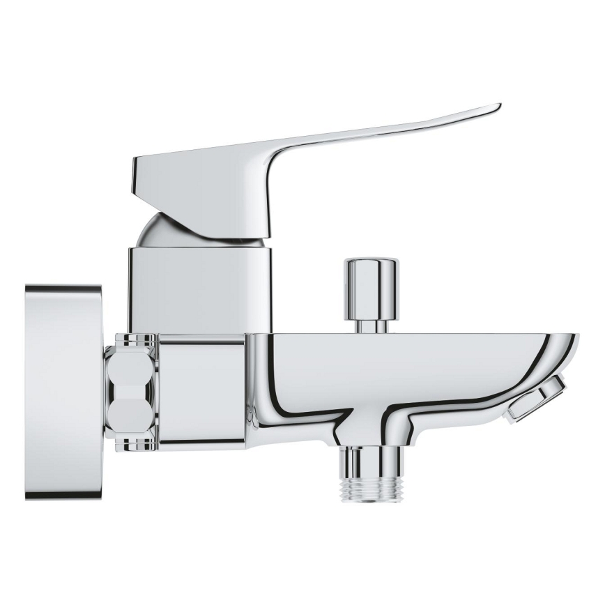 GROHE 1018720000 - DICE badekarbatteri i poleret krom