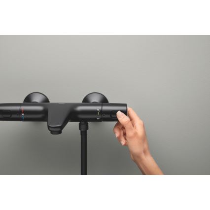 GROHE 1022162432 - Termostatisk kararmatur til badekar PRECISION TREND DN 15 sort