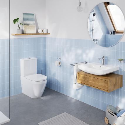 GROHE 102513SH00 - WC-sæt EURO CERAMIC 67,3 x 37,6 x 79,2 cm keramik/hvid