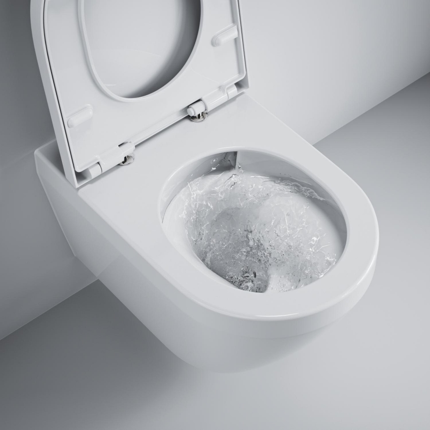 GROHE 102513SH00 - WC-sæt EURO CERAMIC 67,3 x 37,6 x 79,2 cm keramik/hvid