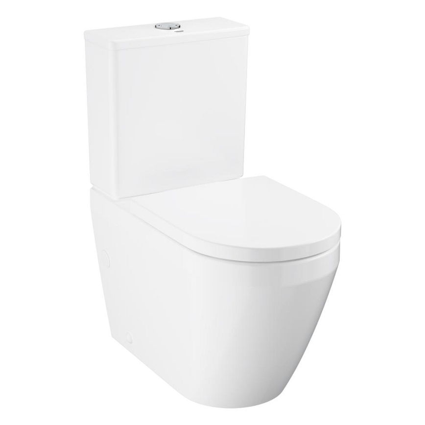 GROHE 102513SH00 - WC-sæt EURO CERAMIC 67,3 x 37,6 x 79,2 cm keramik/hvid