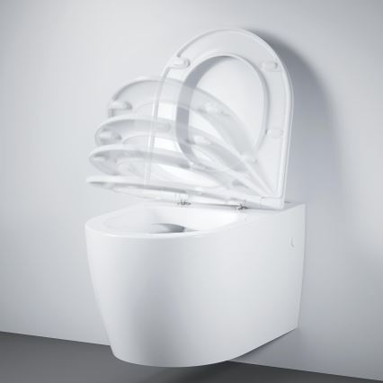 GROHE 103848SH00 - Væghængt toilet START ROUND CERAMIC 368 × 543 mm duro-hvid