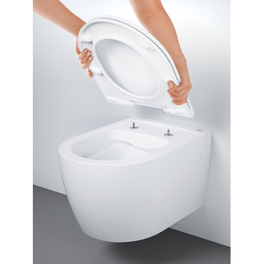 GROHE 103848SH00 - Væghængt toilet START ROUND CERAMIC 368 × 543 mm duro-hvid