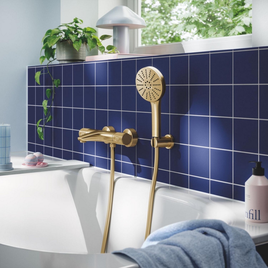 GROHE 134863GN00 - VITALIO JOY+ 120 mm håndbruser, børstet guld