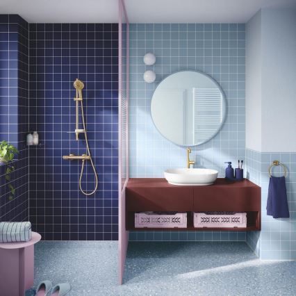 GROHE 134863GN00 - VITALIO JOY+ 120 mm håndbruser, børstet guld