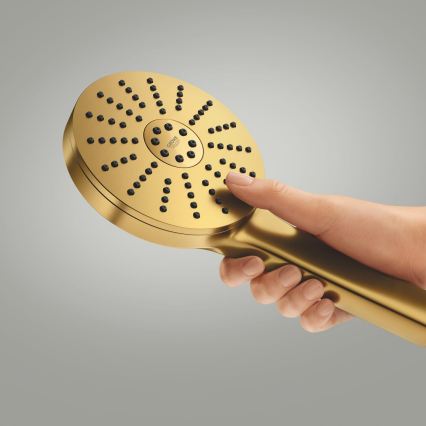 GROHE 134863GN00 - VITALIO JOY+ 120 mm håndbruser, børstet guld