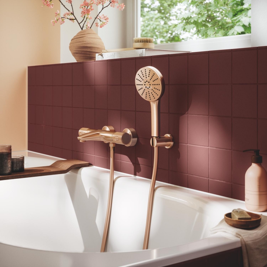 GROHE 134864DL00 - Håndbruser VITALIO JOY+ 120 mm børstet kobber