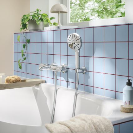 GROHE 1348650000 - Brusesæt VITALIO JOY+ 120 mm blank krom