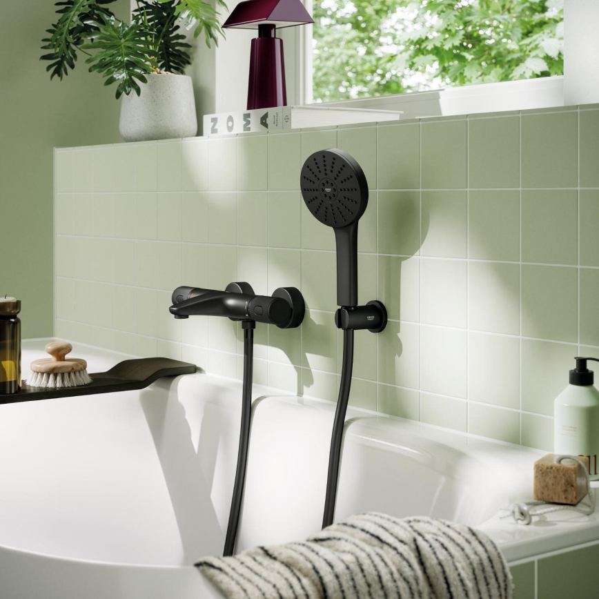 GROHE 1348652430 - VITALIO JOY+ brusesæt 120 mm, sort
