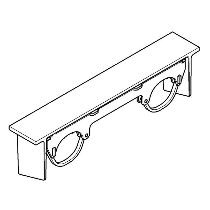 GROHE 18608001 - Hylde GROHTHERM 2000, poleret krom