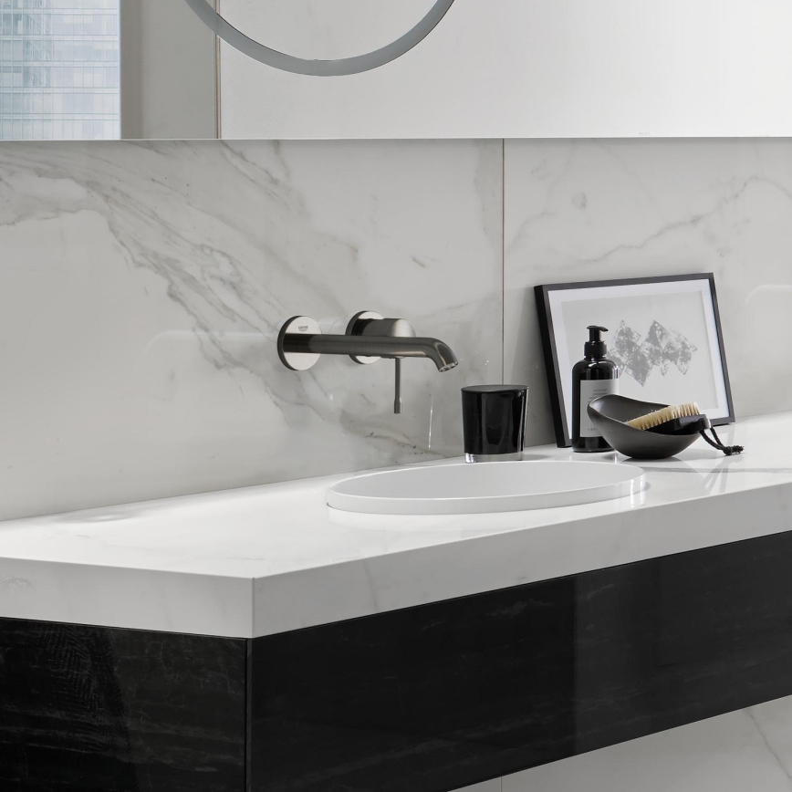 GROHE 19408AL1 - Håndvaskarmatur ESSENCE 183 mm grafit