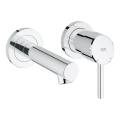 GROHE 19575001 - 2-huls håndvaskarmatur CONCETTO 147 mm poleret krom