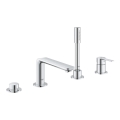 GROHE 19577001 - LINEARE 4-huls badekarsarmatur i poleret krom