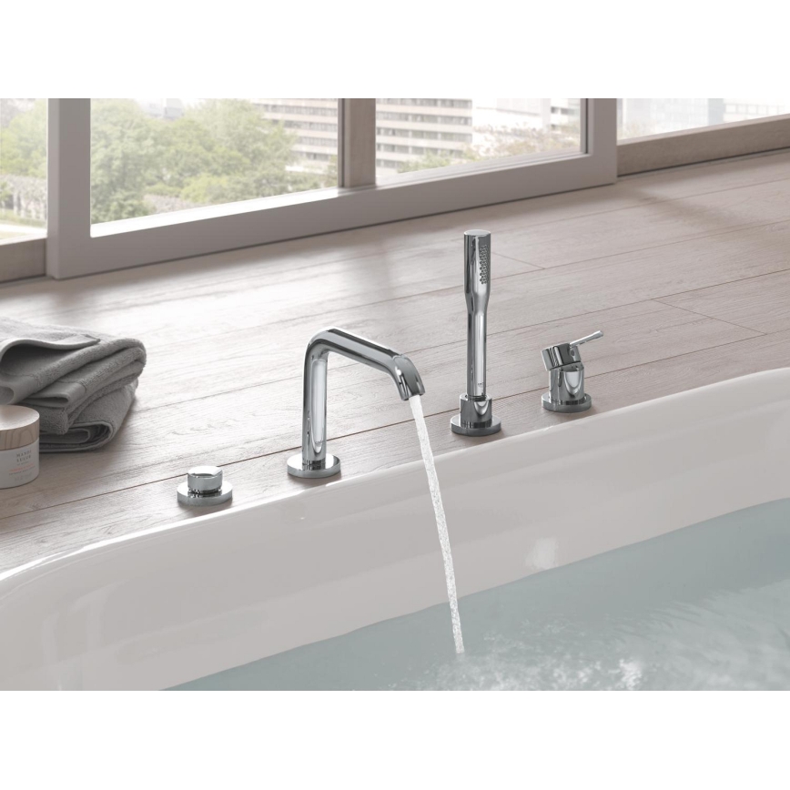 GROHE 19578001 - ESSENCE 4-huls kararmatur 197 mm, blank krom