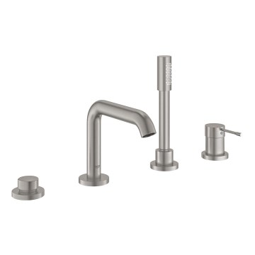 GROHE 19578DC1 - 4-huls badekarsbatteri ESSENCE i rustfrit stål