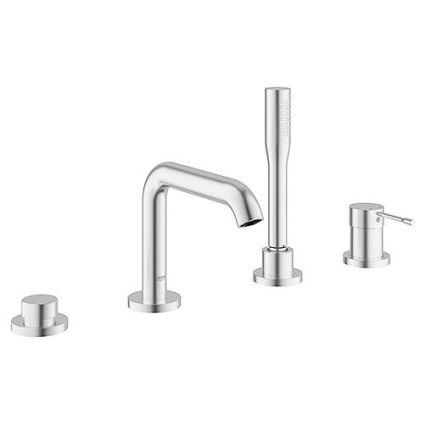 GROHE 19578DC1 - ESSENCE 4-huls badekarsarmatur i rustfrit stål