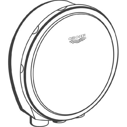 GROHE 19952DA0 -Påfyldnings-, afløbs- og overløbssæt til badekar TALENTOFILL i guld