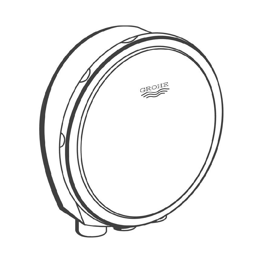 GROHE 19952DA0 -Påfyldnings-, afløbs- og overløbssæt til badekar TALENTOFILL i guld