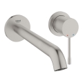 GROHE 19967DC1 - 2-huls håndvaskarmatur ESSENCE 230 mm i rustfrit stål