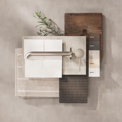 GROHE 19967DC1 - 2-huls håndvaskarmatur ESSENCE 230 mm i rustfrit stål