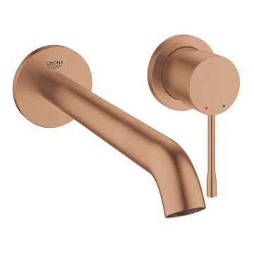 GROHE 19967DL1 - 2-huls håndvaskarmatur ESSENCE 230 mm bronzefarvet