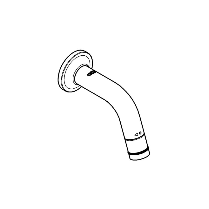 GROHE 20205000 - Vægmonteret ventil UNIVERSAL 106 mm blank krom