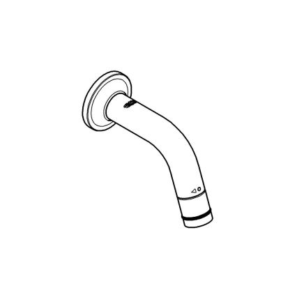 GROHE 20205000 - Vægmonteret ventil UNIVERSAL 106 mm blank krom