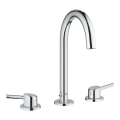 GROHE 20216001 - 3-huls håndvaskarmatur CONCETTO DN 15 størrelse L krom