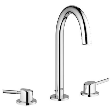 GROHE 20216001 - 3-huls håndvaskarmatur CONCETTO DN 15 størrelse L krom