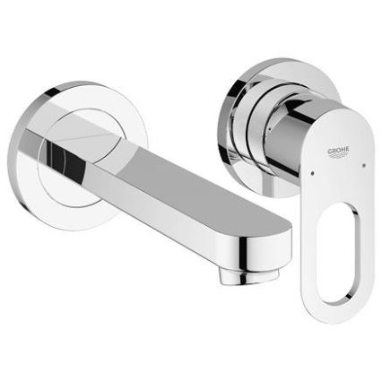GROHE 20289000 - BAULOOP 110 mm 2-huls håndvaskarmatur i blank krom