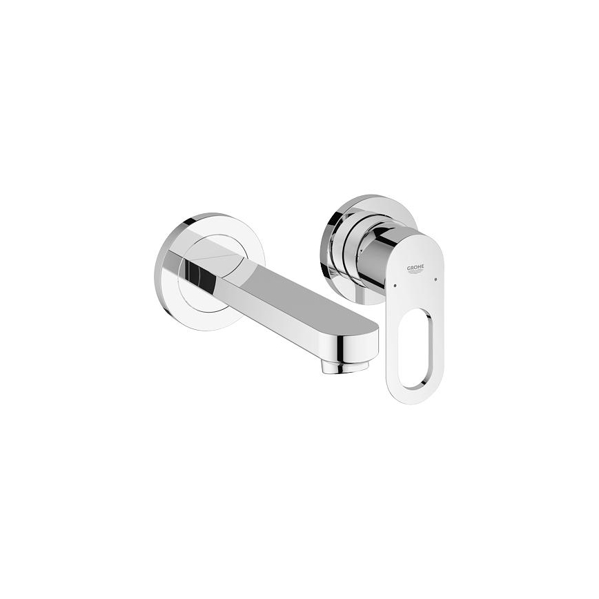 GROHE 20289000 - BAULOOP 110 mm 2-huls håndvaskarmatur i blank krom