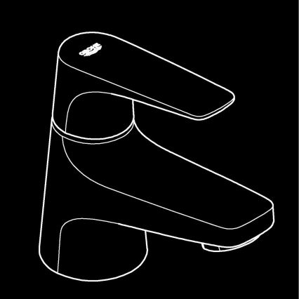 GROHE 20577000 - Bordmonteret ventil START FLOW DN 15, blankforkromet