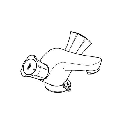 GROHE 21100001 - Håndvaskarmatur COSTA L DN 15 blank krom