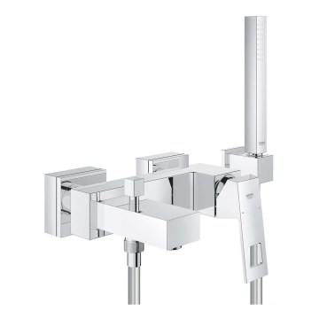 GROHE 23141000 - Badekarsæt med blandingsbatteri EUROCUBE DN 15 blank krom