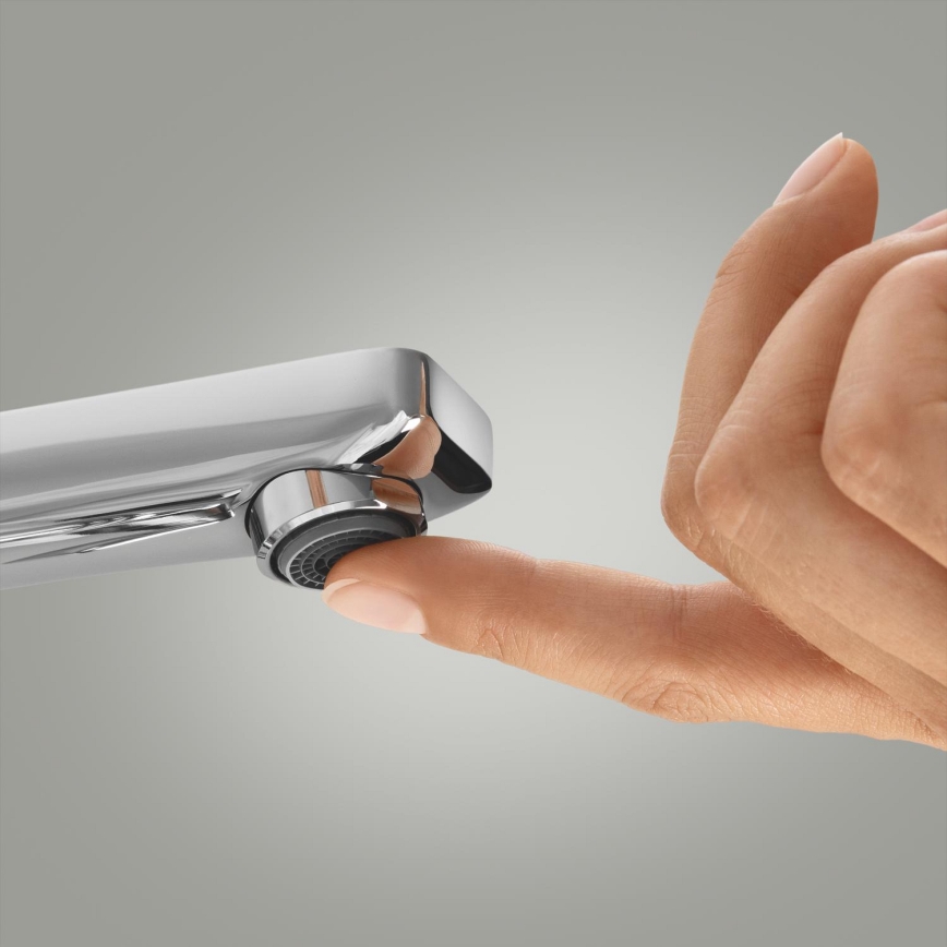 GROHE 23296001 - Håndvaskarmatur LINEARE, størrelse L, poleret krom