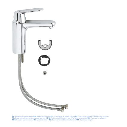 GROHE 23327000 - Håndvaskarmatur EUROSMART COSMOPOLITAN DN 15 str. M, krom