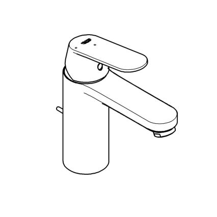 GROHE 2339600E -Håndvaskarmatur EUROSMART COSMOPOLITAN DN 15 størrelse M krom