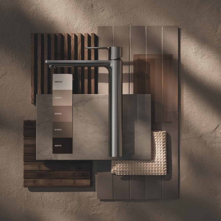 GROHE 23405AL1 - LINEARE XL håndvaskarmatur, grafit