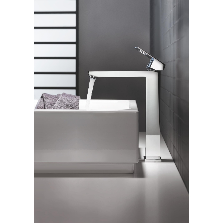 GROHE 23406000 - Håndvaskarmatur EUROCUBE, XL-størrelse, poleret krom