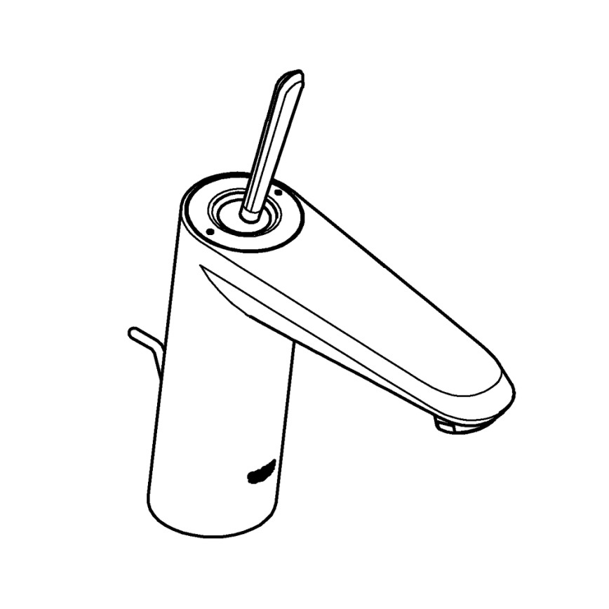 GROHE 23427000 - Håndvaskarmatur EURODISC JOY DN 15, størrelse M, blank krom